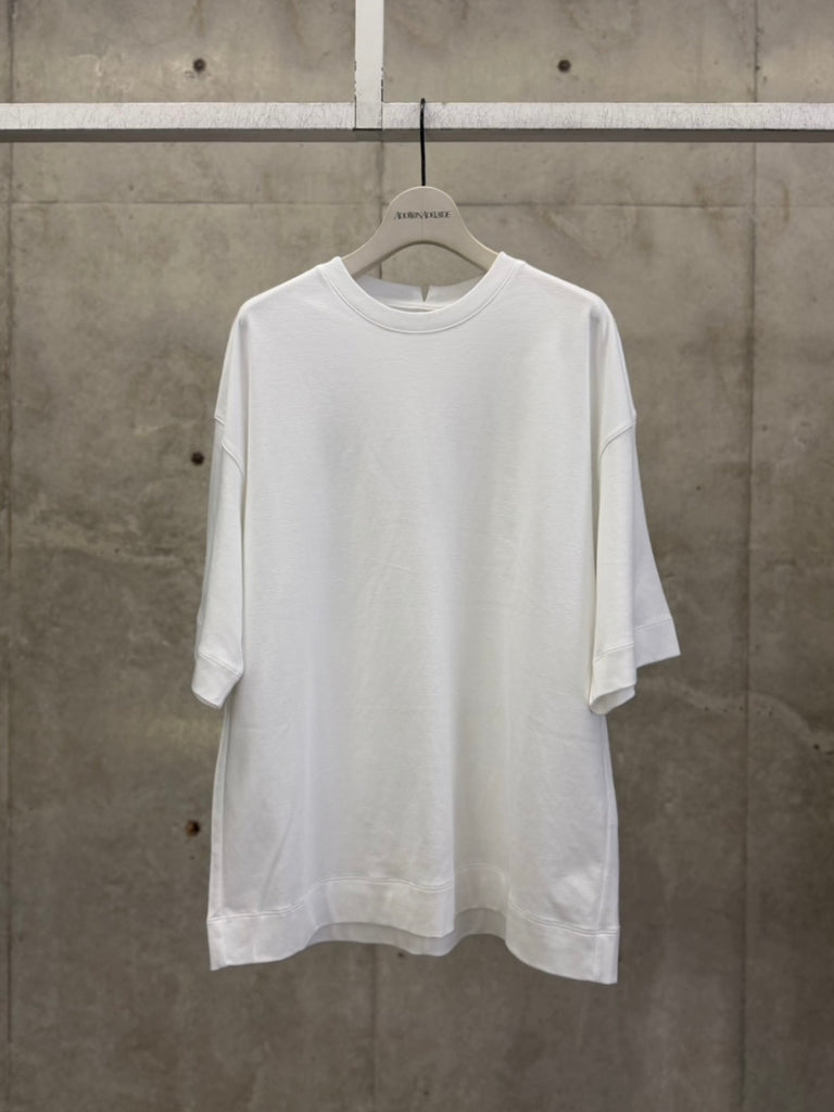 TOTTI T-SHIRT IN SUVIN COTTON WHITE