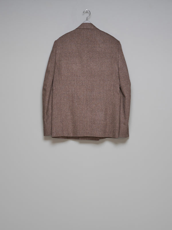 CRATER TAILORED JACKET BROWN