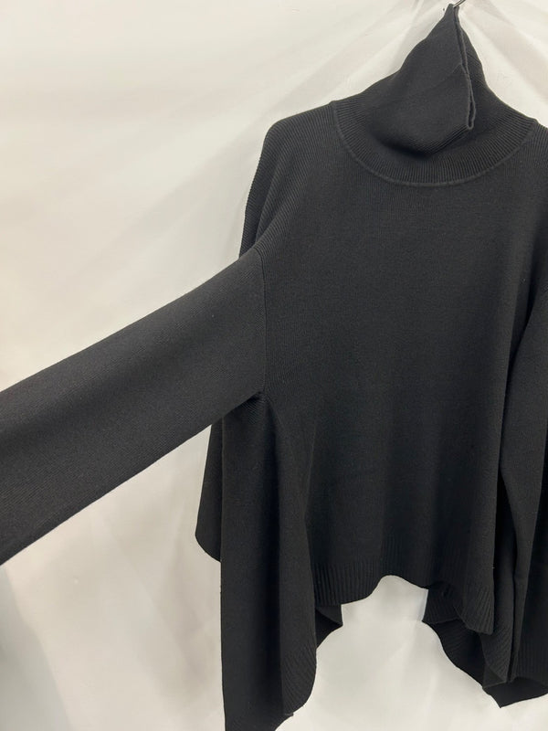 SQUARE BOX KNIT BLACK