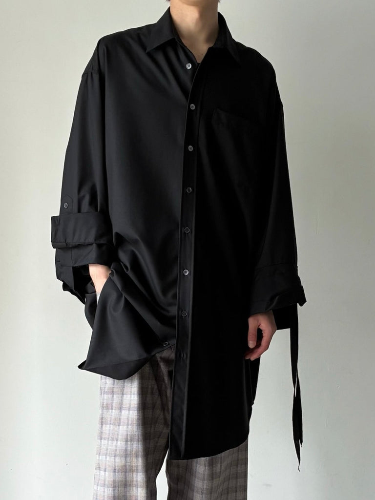 【SS26-0021-999】M.Y. SHIRT 1 L BLACK