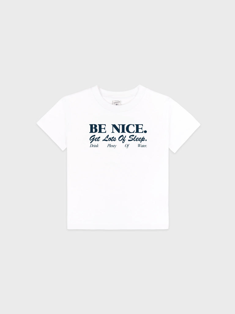 Be Nice Kids T-Shirt WHITE