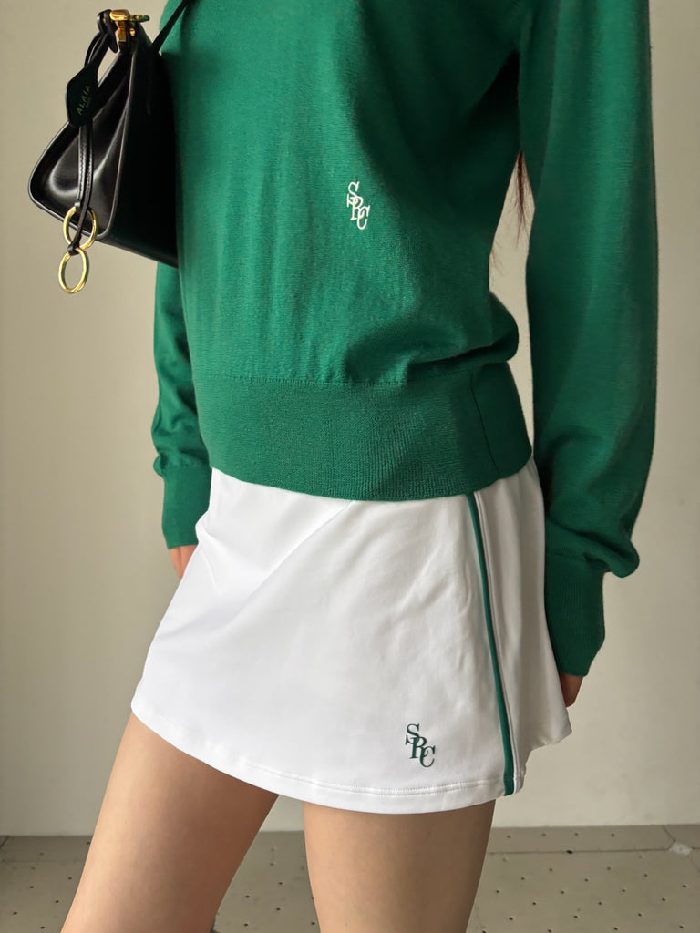 SRC COURT SKIRT WHITE