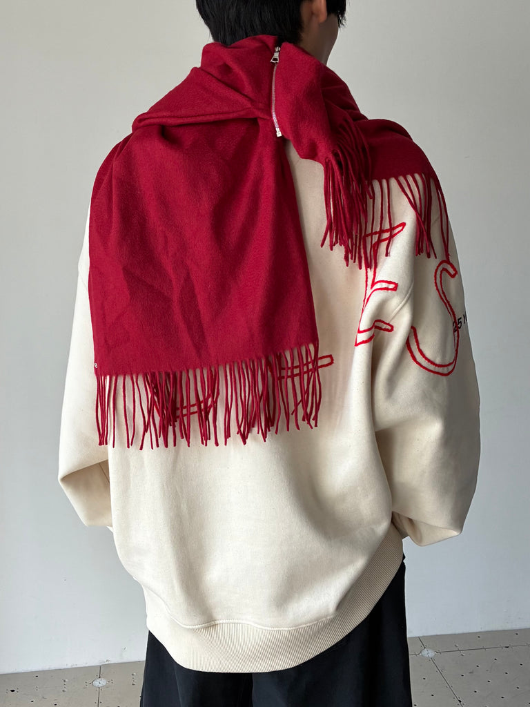 DRAPS LONG 200×70 RED