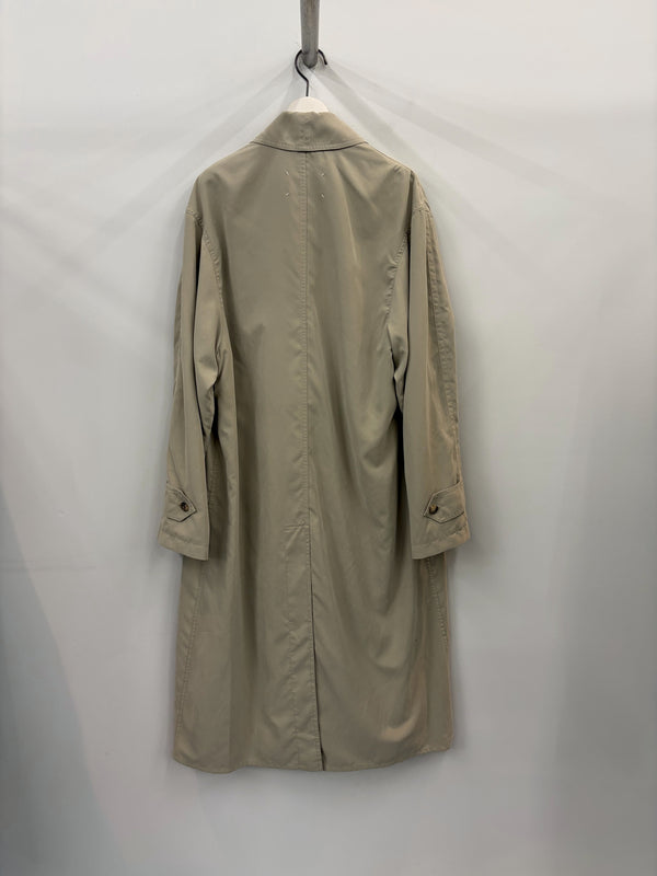 【S51AH0184M35137】PEACH TRENCH COAT BEIGE