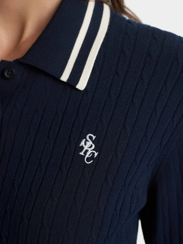 【32SR03ST03761302BL124】SRC MINI CABLE LSPOLO NAVY