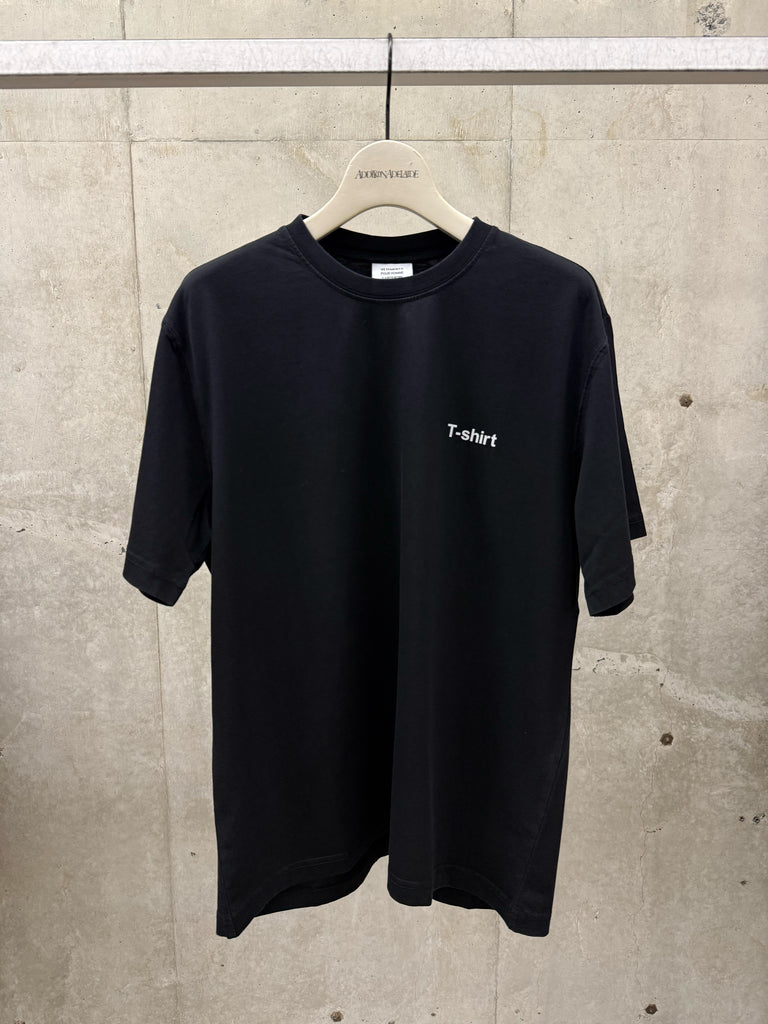 【MH27TR221B】DEFINITION OVERSIZED T-SHIRT BLACK