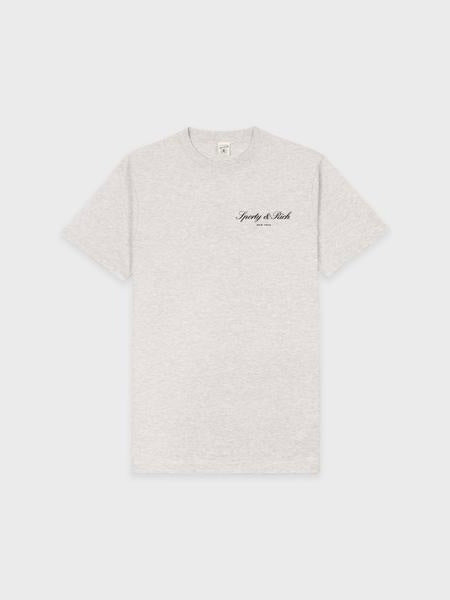 【33SR08TO11971329GY03】 Signature NY Tshirt GREY