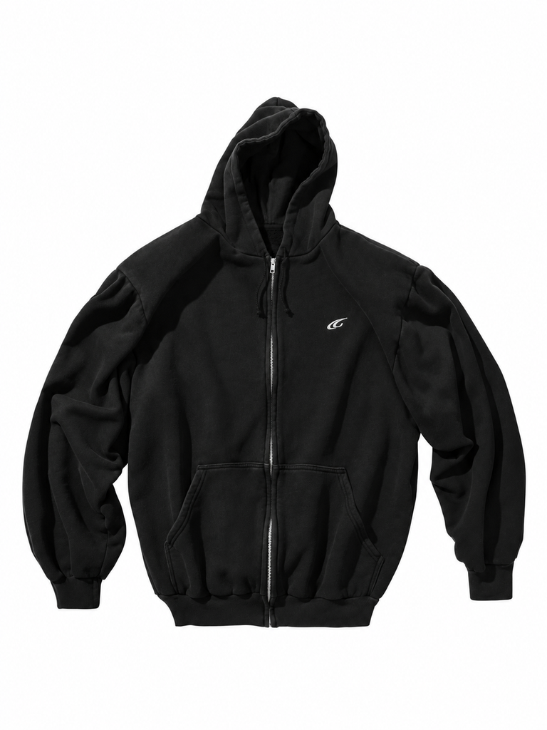 【GRC-04-001BK】 SHOULDER PAD HOODIE V2 BLACK