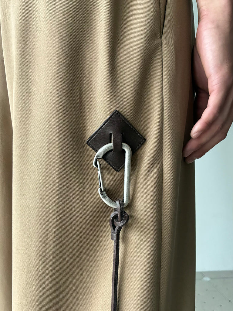 LOEWE LOW CROTCH TROUSERS AF BEIGE ロエベ正規取扱店 – ADDITION