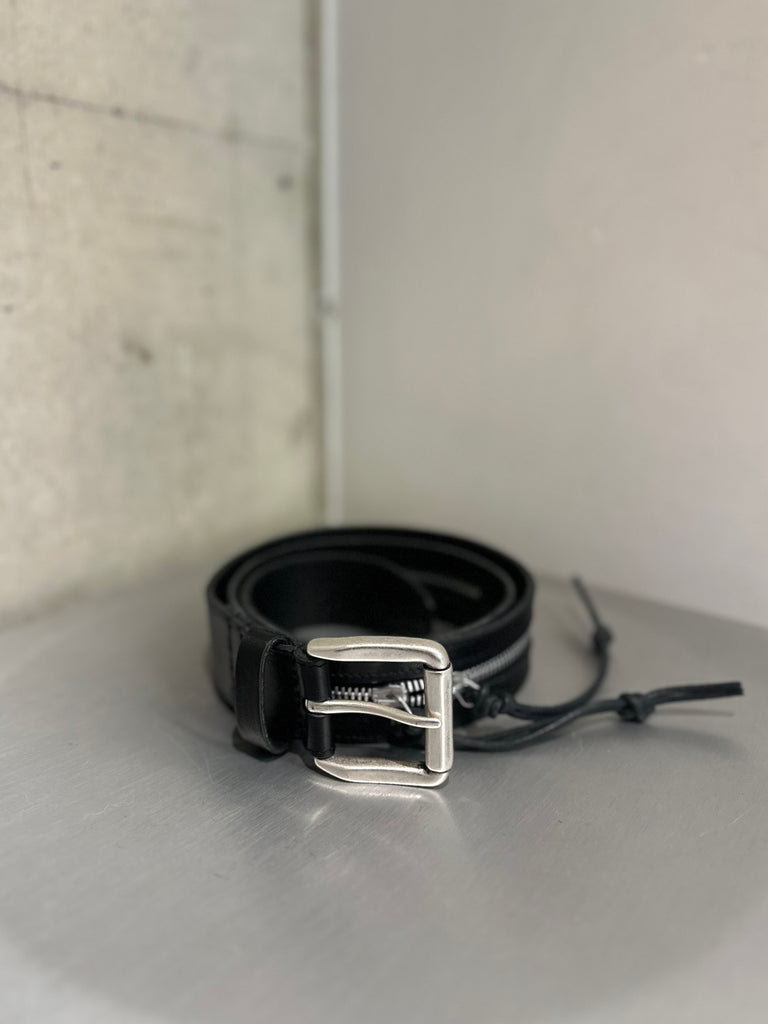 ZIPPED BELT BLACK