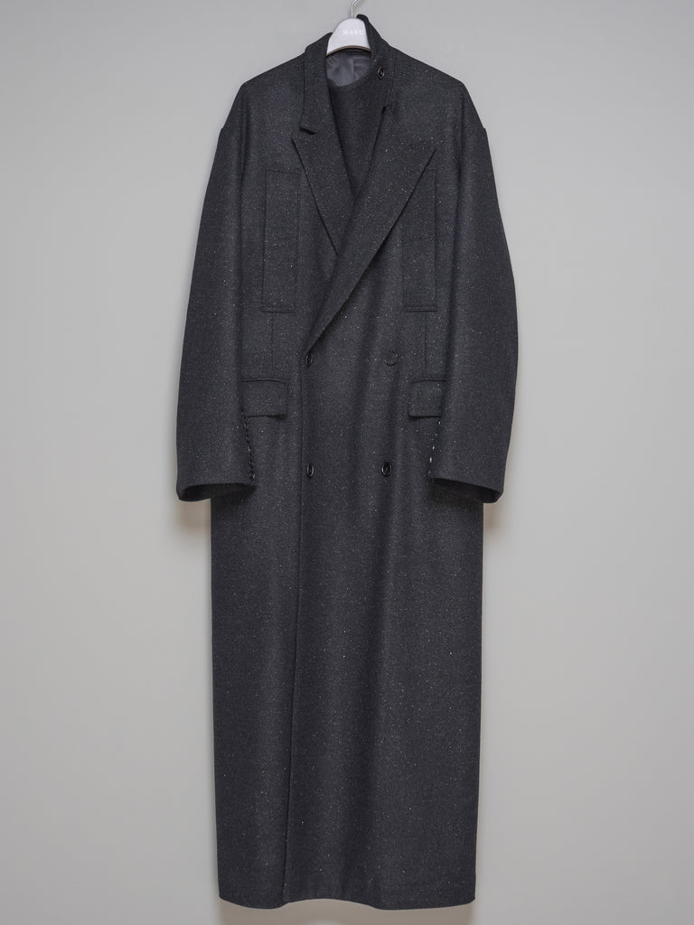 CAPTAIN OVER COAT BLACK
