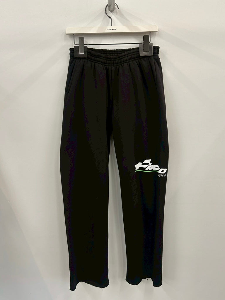FLEECE BACKED JERSEY BLACK CLASSIC PT LOGO SWEATPANTS BLACK