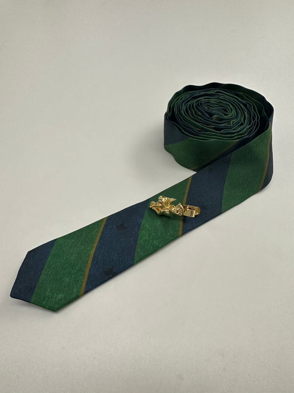 SNAKE LONG TIE GREEN