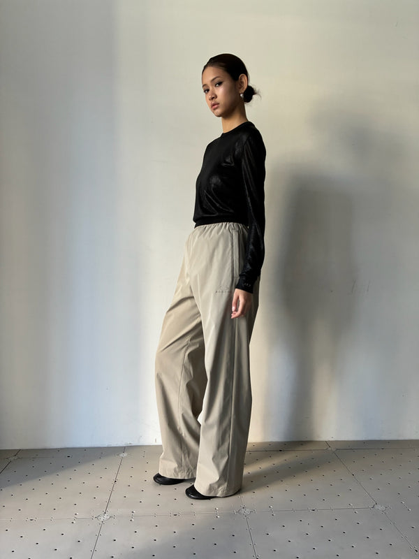 TRACKSUIT PANTS BEIGE