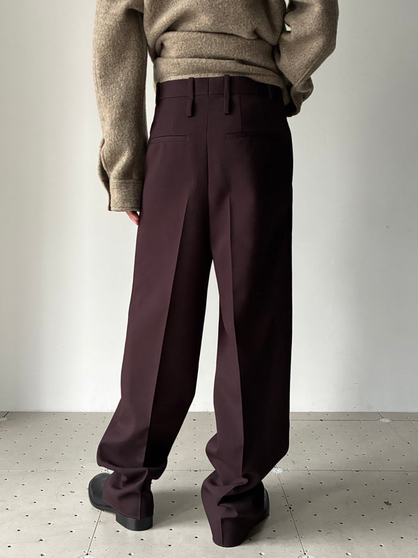 TROUSER 196 AW 25 BROWN