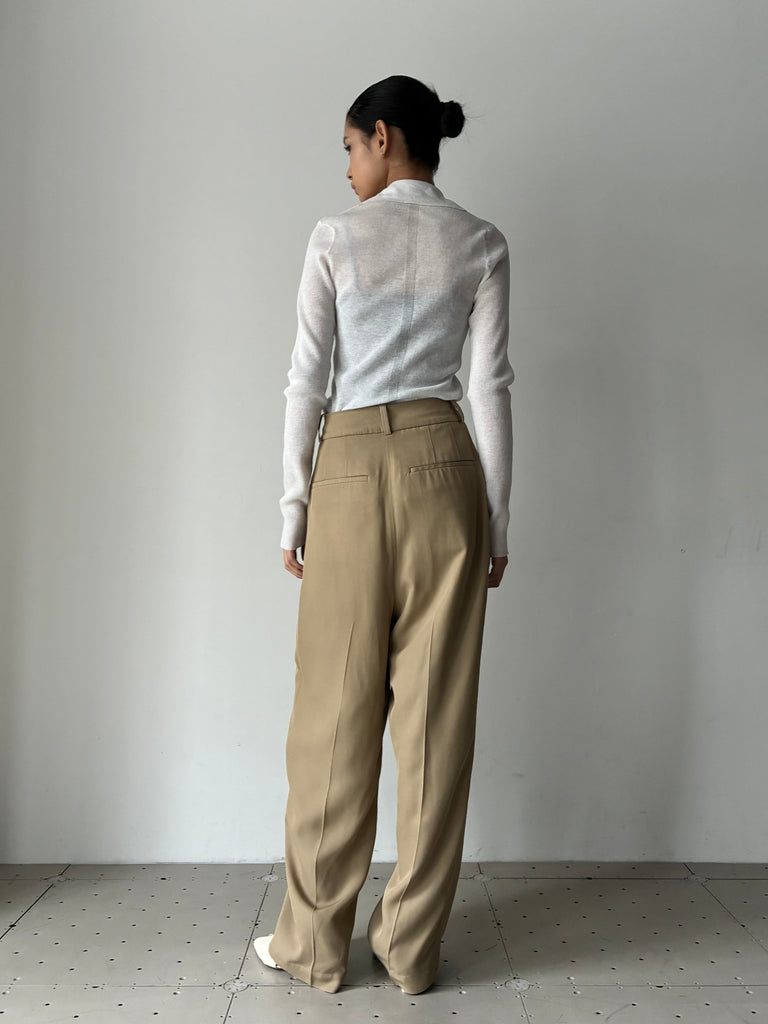 IIROT(イロット) | RIB KNIT CARDIGAN WHITE – ADDITION ADELAIDE