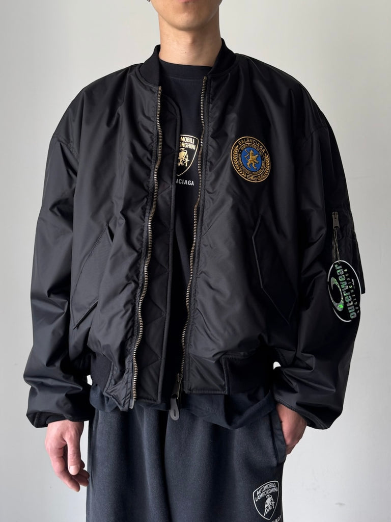 BALENCIAGA(バレンシアガ) | LARGE FIT BOMBER BLACK – ADDITION ADELAIDE