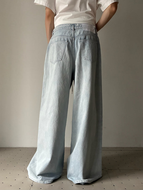 【S52LA0262M30056961】PANTS 5 POCKETS LIGHT BLUE