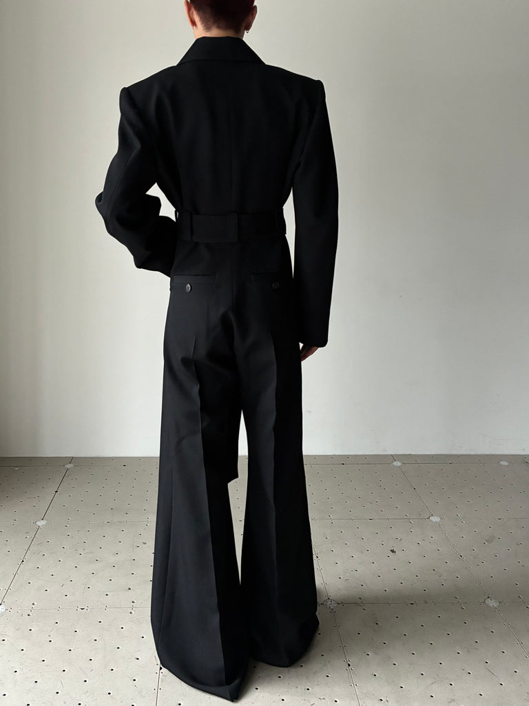 EGONlab. (エゴンラボ) | TAILORING JUMPSUIT BLACK – ADDITION ADELAIDE