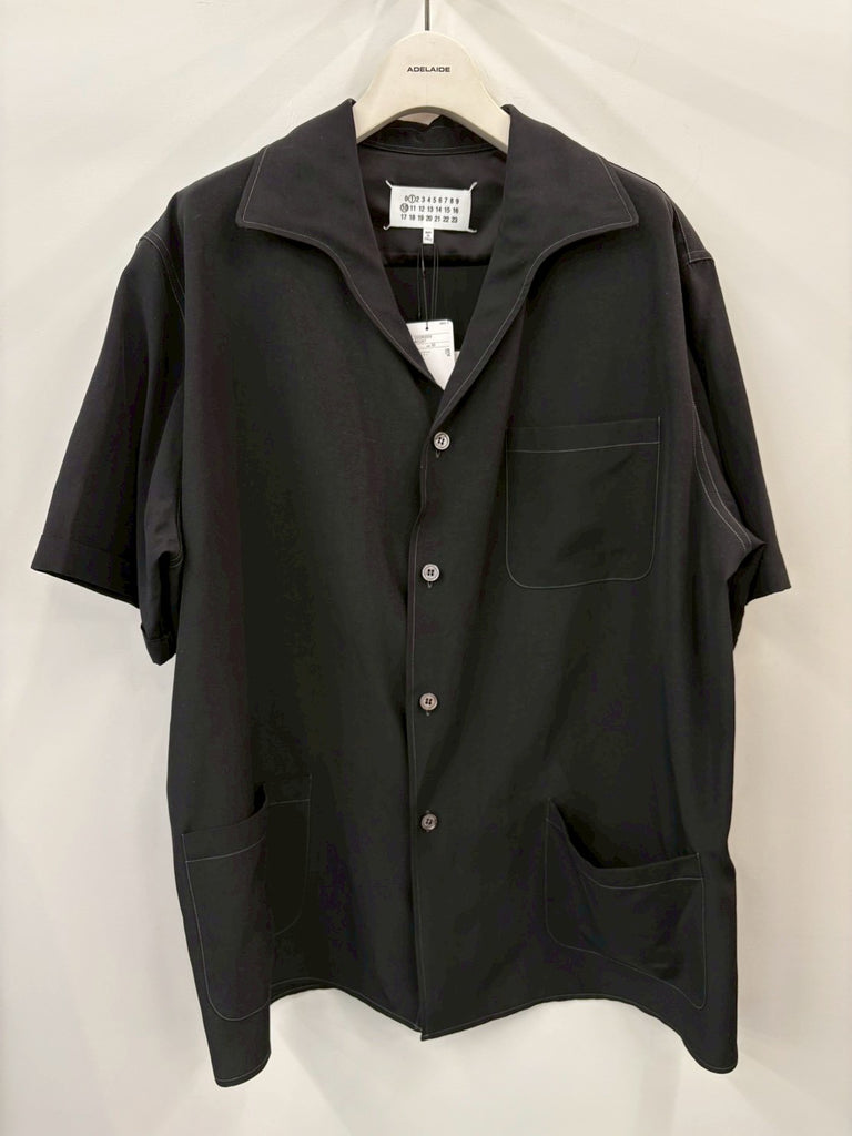 SHORT-SLEEVED SHIRT BLACK