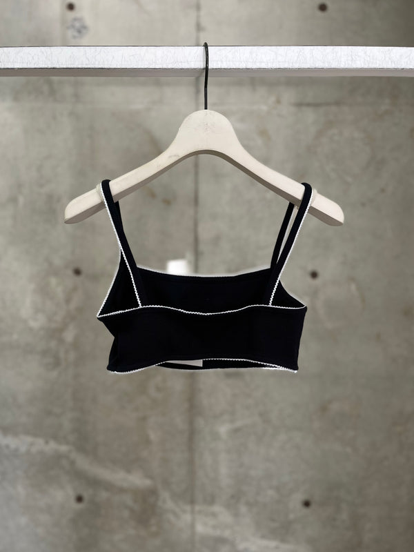 【WTO476ACJER0011】CUTE 70'S BRA BLACK