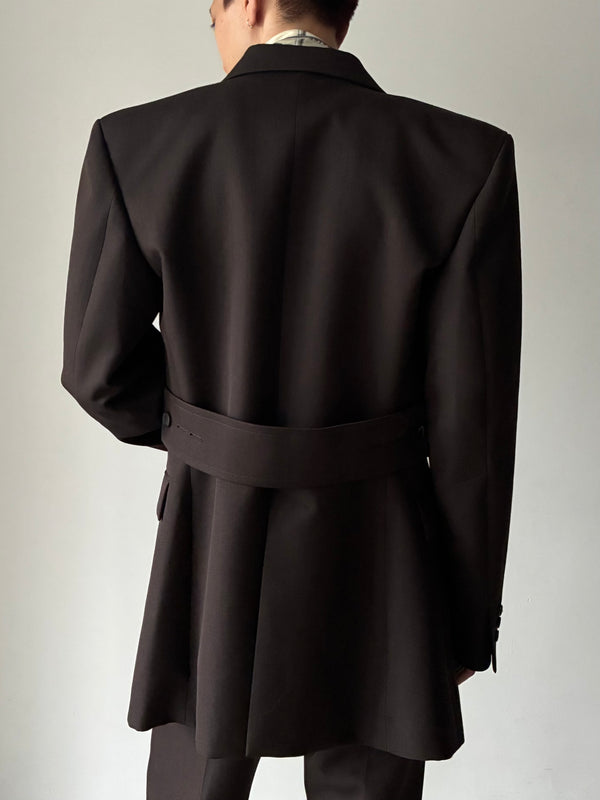 【問い合わせ商品】OVERSIZED JACKET BROWN