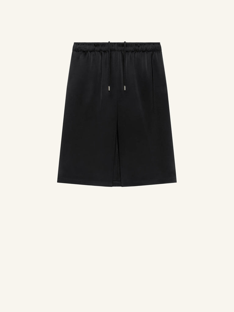 【226JSH088JS0195】SPORT BACK PANEL SHORTS BLACK