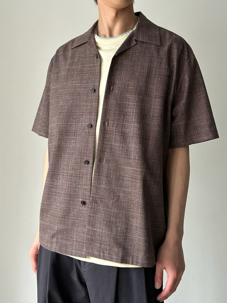 【J22DL0362J40297】SHIRT 198 BROWN