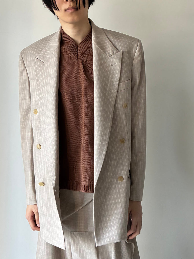 HED MAYNER (ヘドメイナー) | JACKET BEIGE – ADDITION ADELAIDE