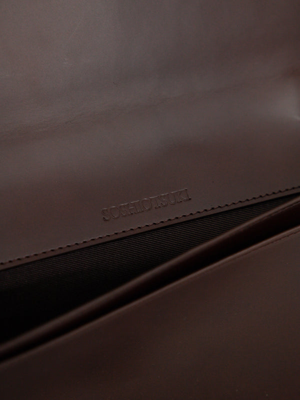 【S26AW35BG】BRIEFCASE BROWN
