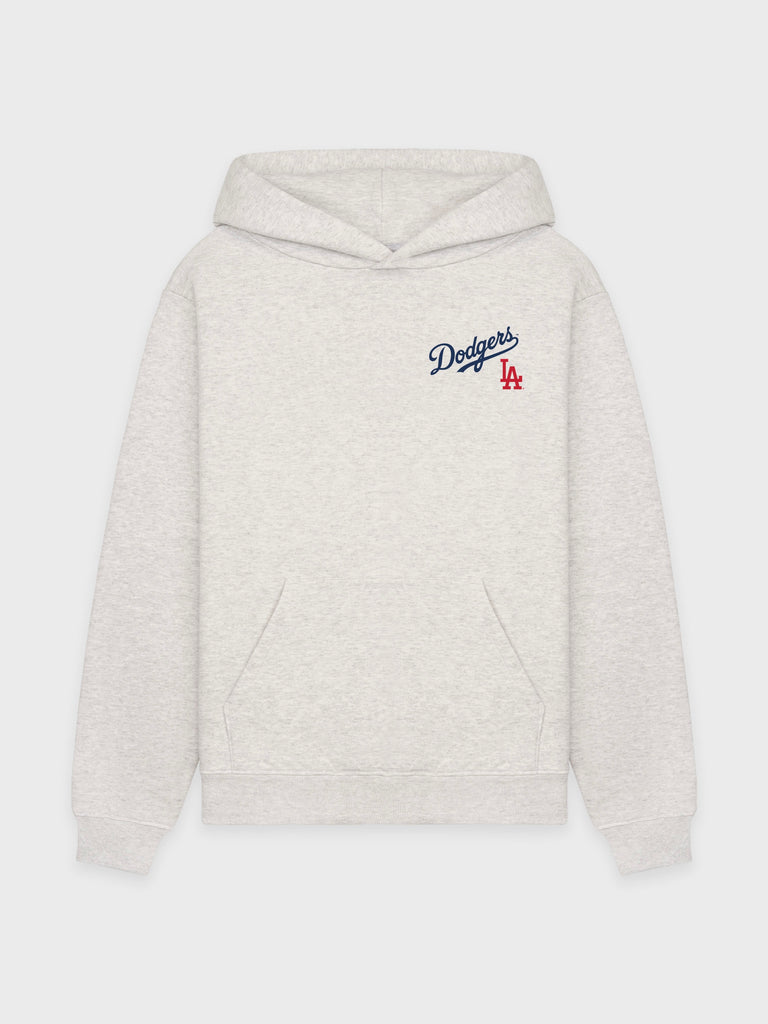 DODGERS SERIF HOODIE GREY