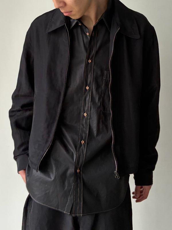 【OW1231 LF1022】SHORT BLOUSON BLACK