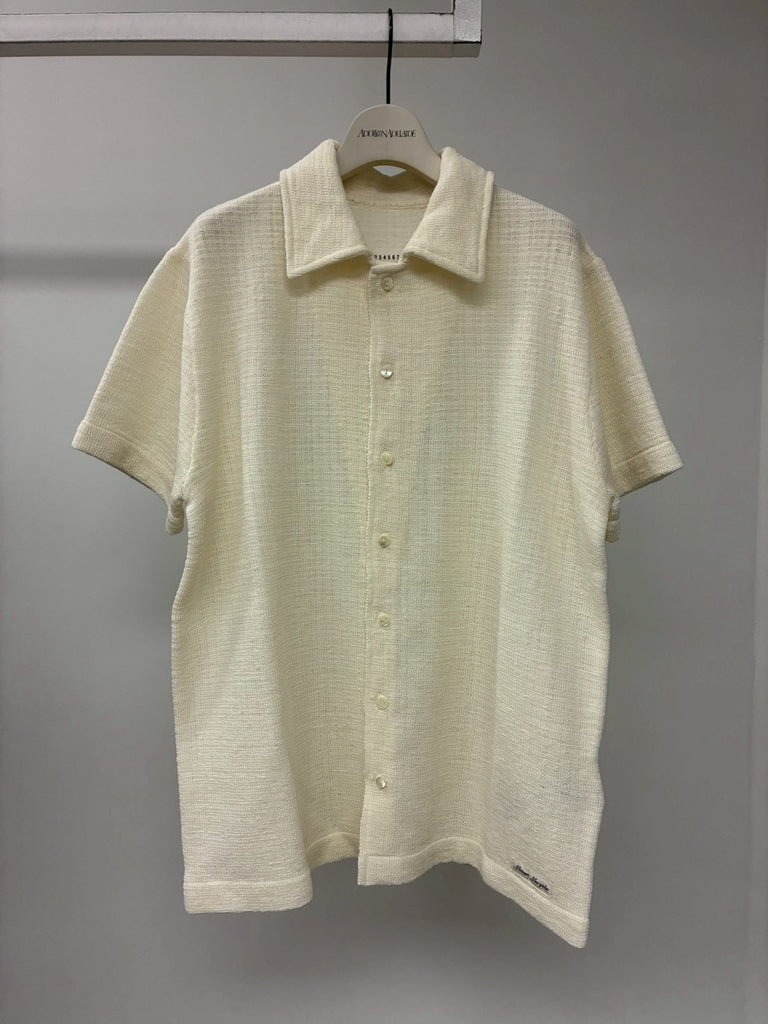 SHORT-SLEEVED SHIRT OFF WHITE