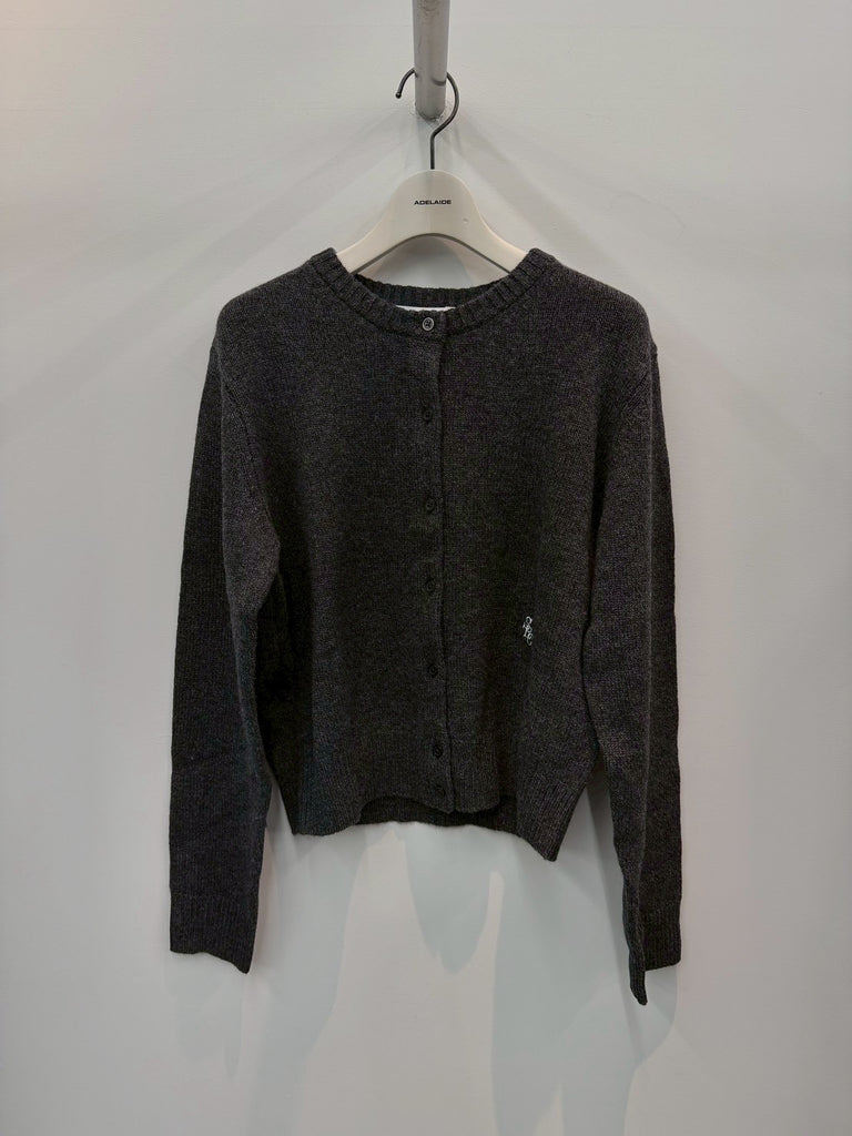 SRC CASHMERE CARDIGAN GREY