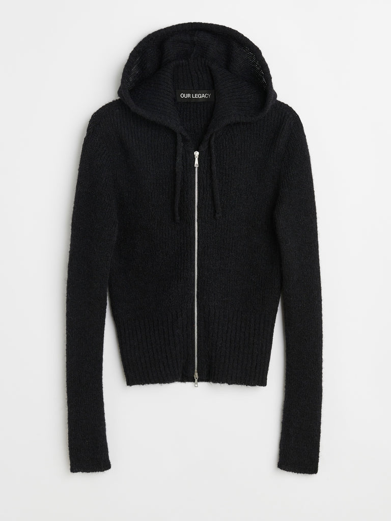 【W4243CB】COMPACT HOOD BLACK