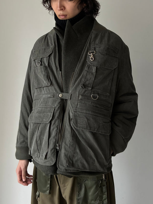 【34PDC-S1-5111】 THOMAS JACKET GREEN