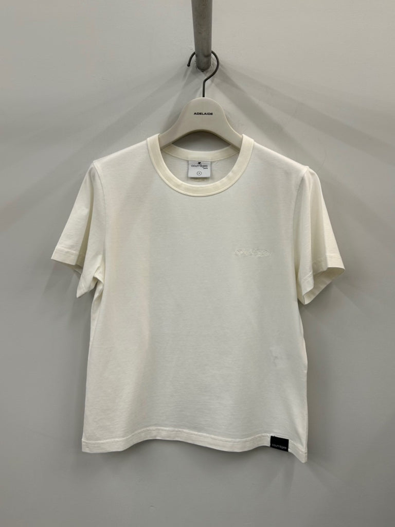 EMBROIDERED T-SHIRT WHITE