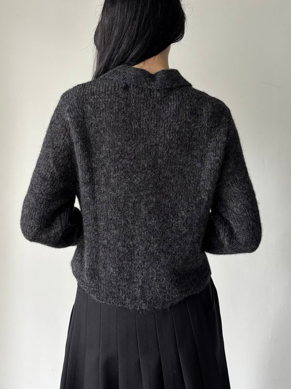 【W2263MCM】MAZZY POLO CHARCOAL