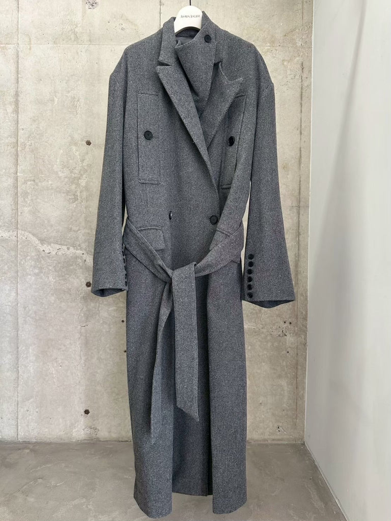 CAPTAIN OVER COAT GREY