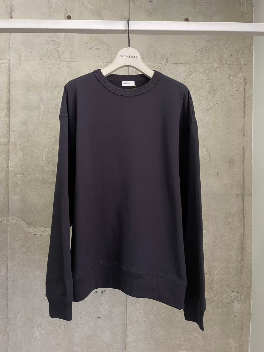 Dries Van Noten ワンショルダー ベスト ネイビー One shoulder vest - Spring-Summer Men | Dries Van Noten