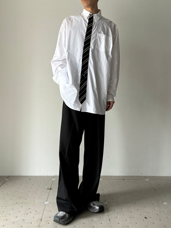 TIE SHIRT WHITE