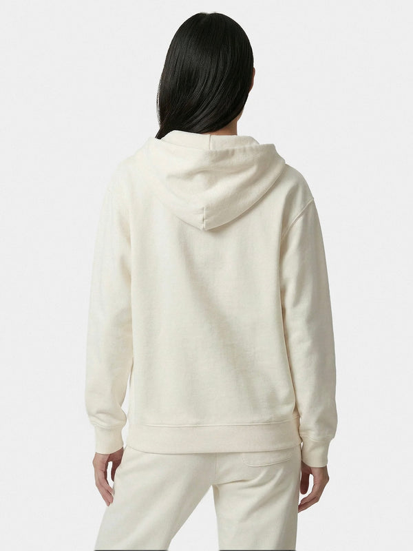 【33SR02ST09476269BL106】Vendome LA Embroidered Zip Hoodie IVORY