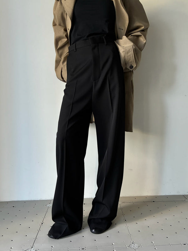 LARGE TAILORED PANTS BLACK