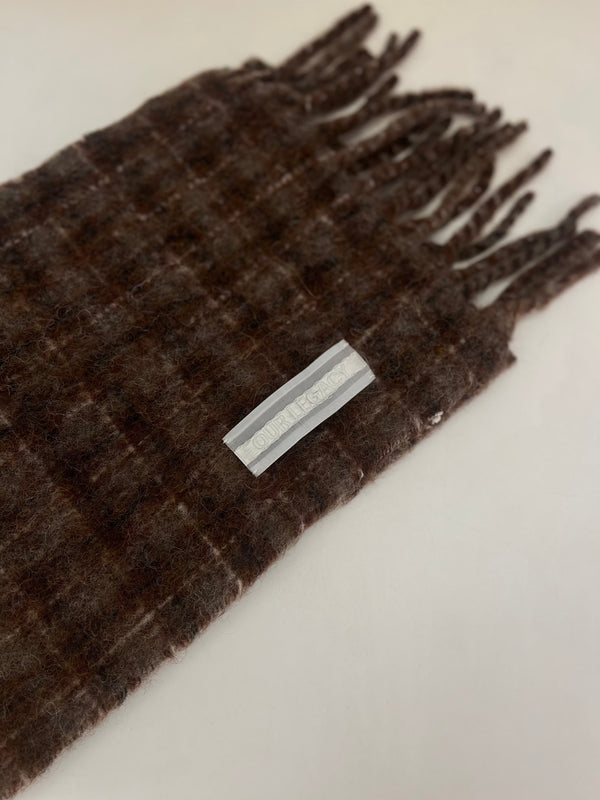 FLOSS SCARF BROWN