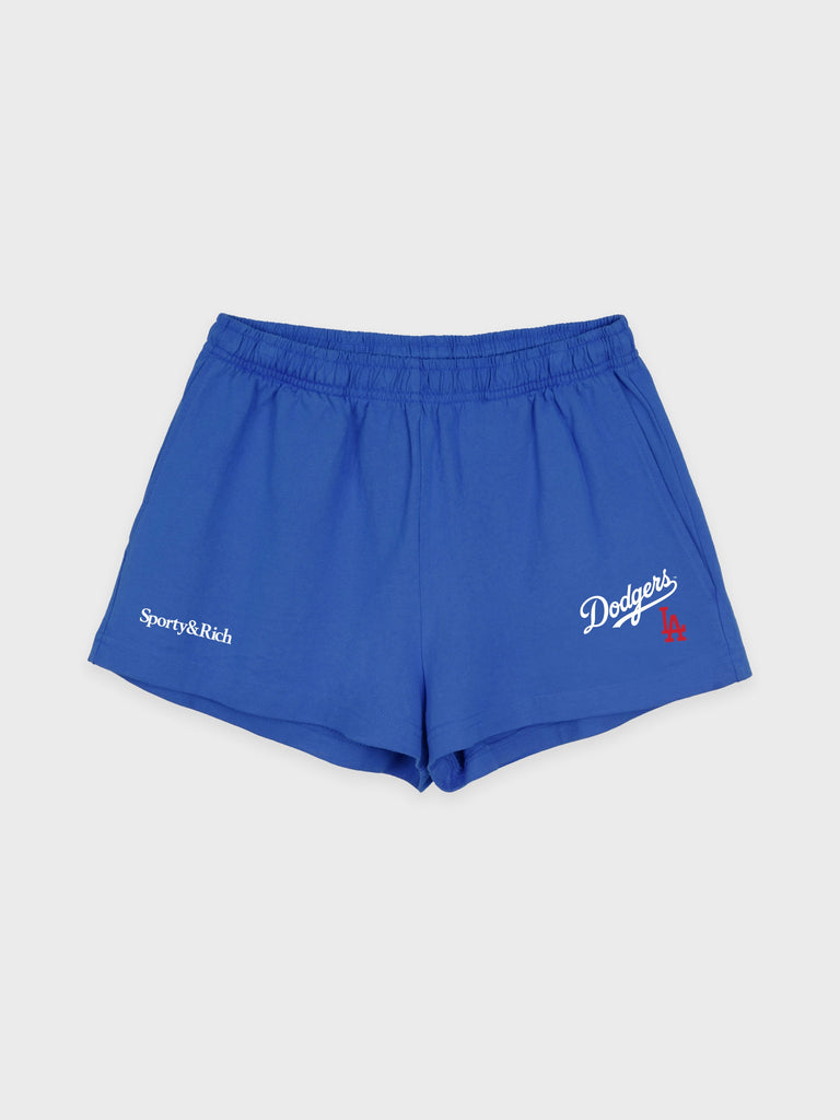 DODGERS SERIF DISCO SHORT BLUE