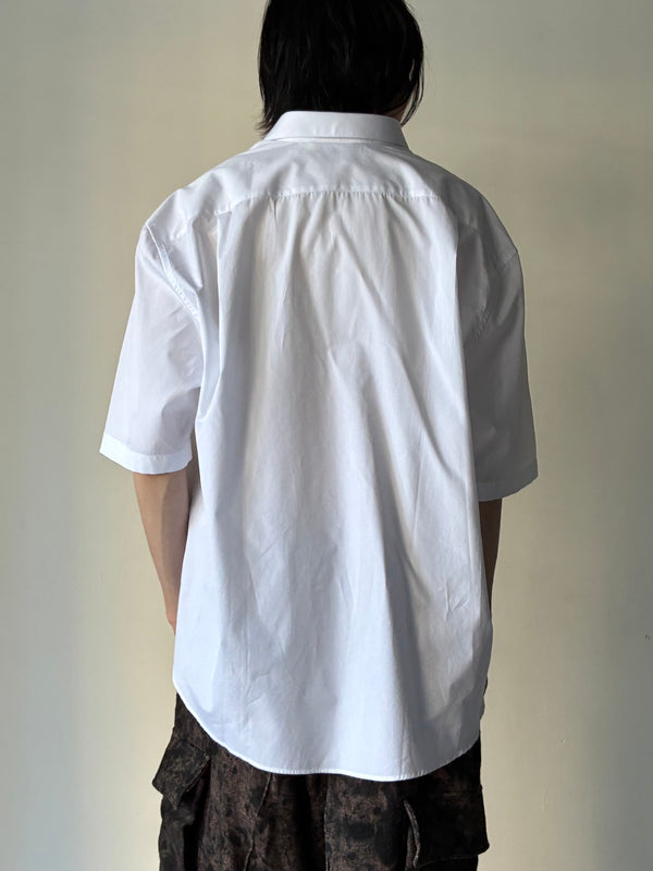 【NP09-SH03】CLASSICO SHORT-SLEEVED SHIRT WHITE