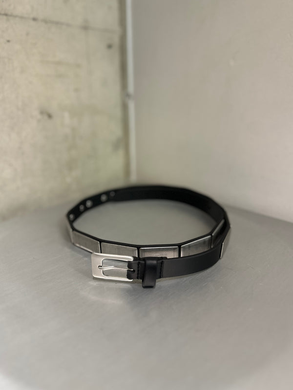 【BE0003 LL0056】BUFFALO STUDS BELTS 20 BLACK