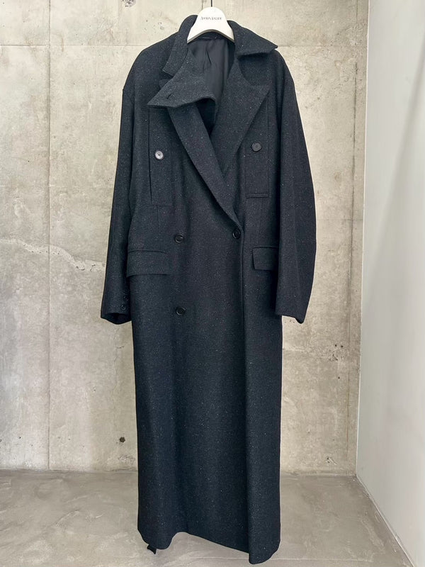 CAPTAIN OVER COAT BLACK