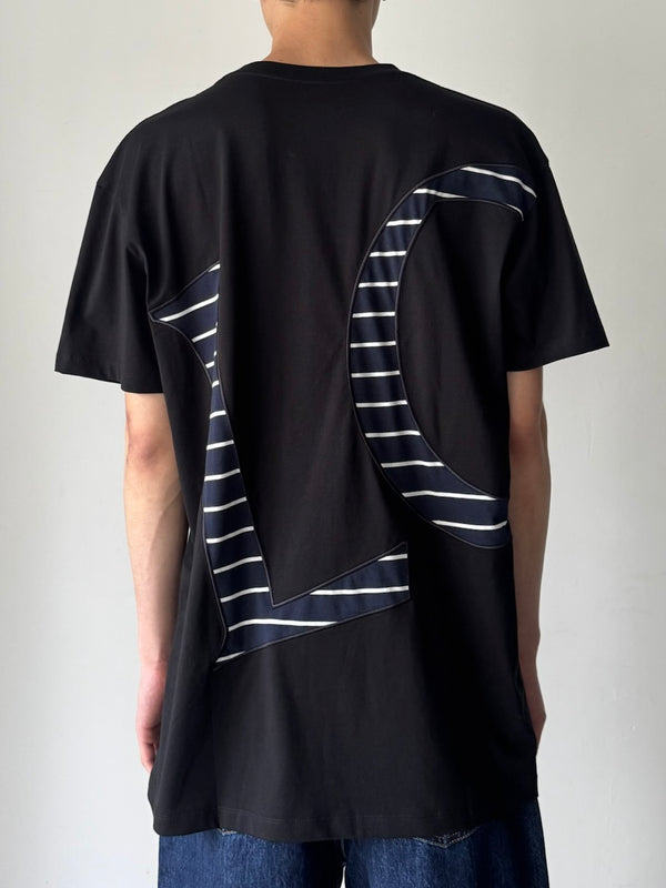 RELAXED FIT T-SHIRT  BLACK