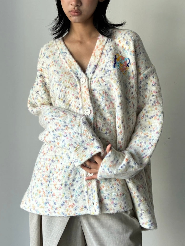 TRAPEZE CARDIGAN MULTI